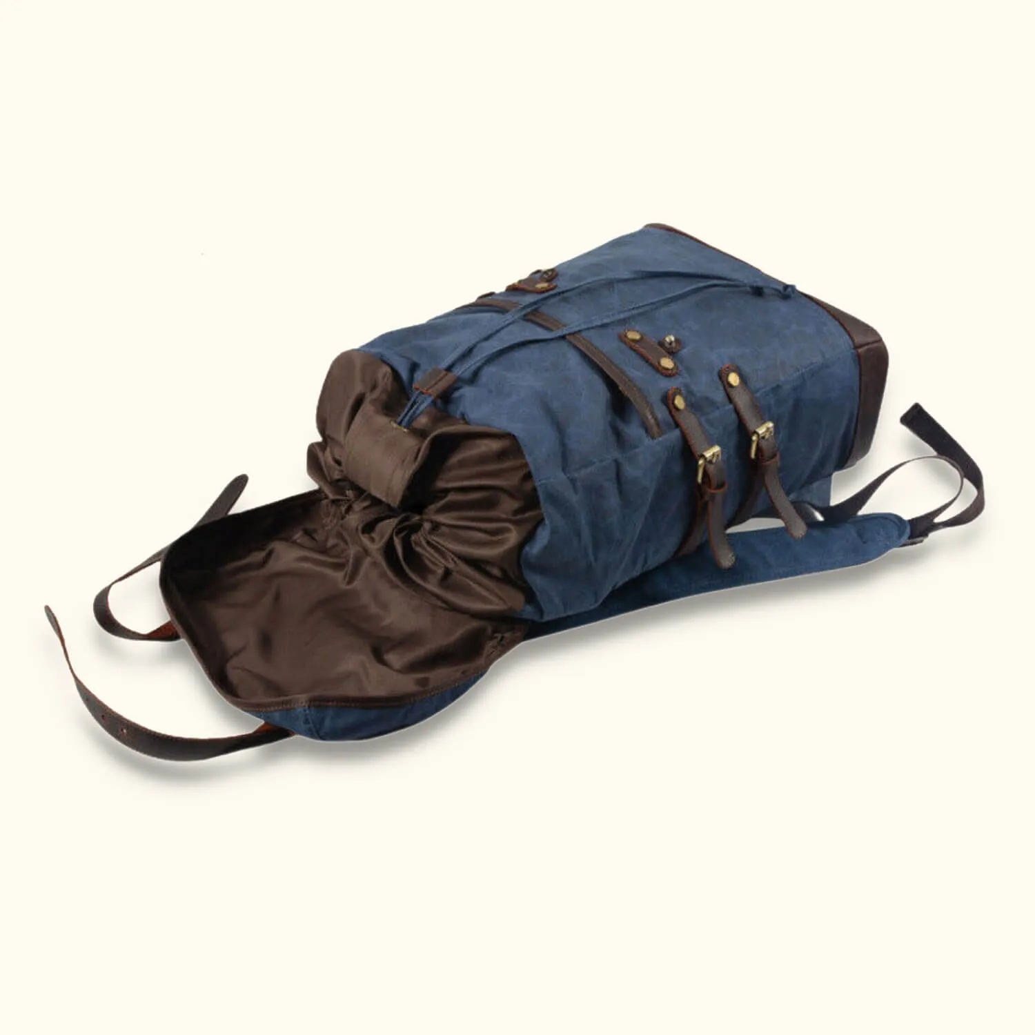 The Roamer - Vintage Canvas Hiking Backpack