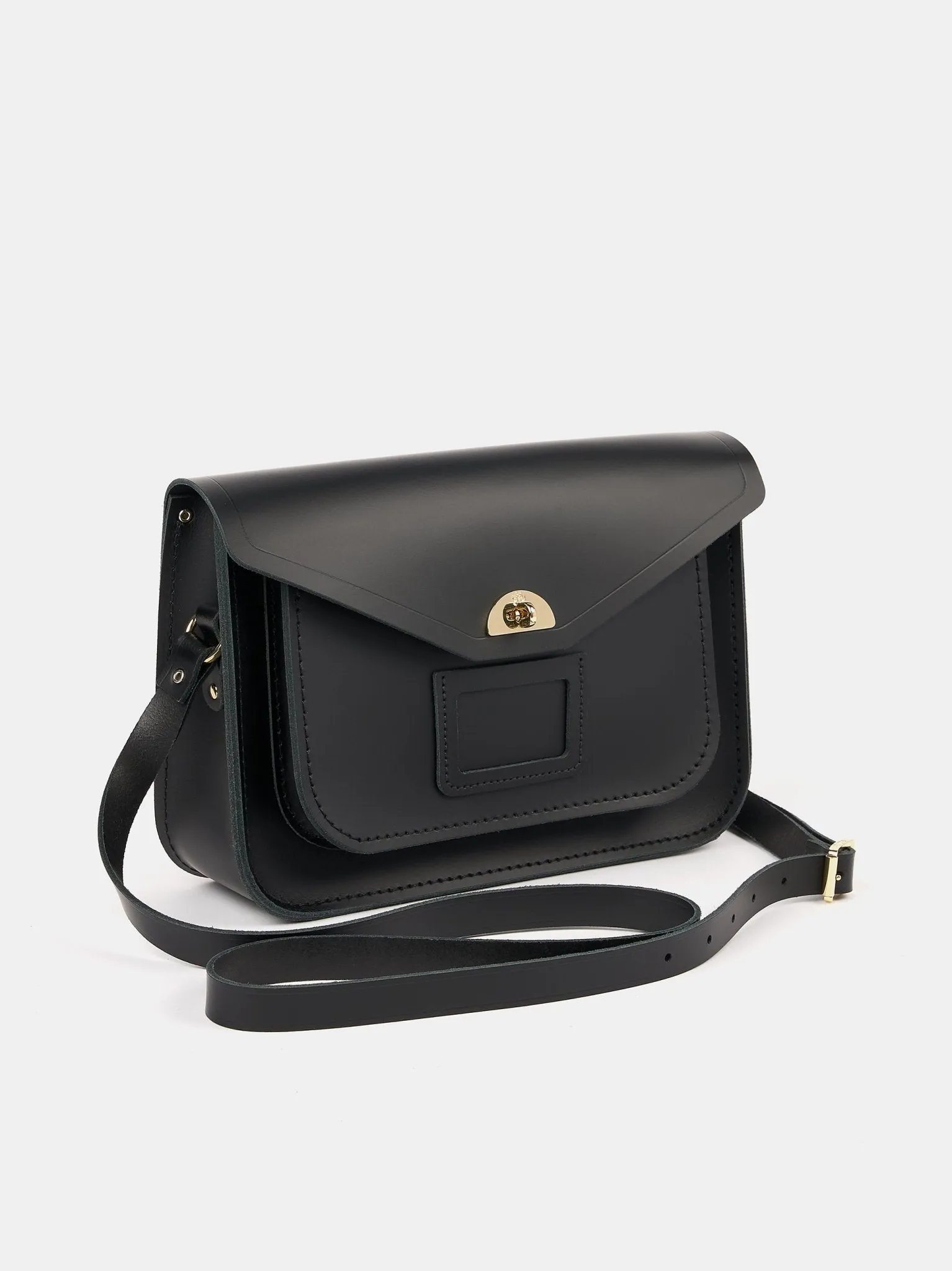 The Twist Lock Satchel - Black