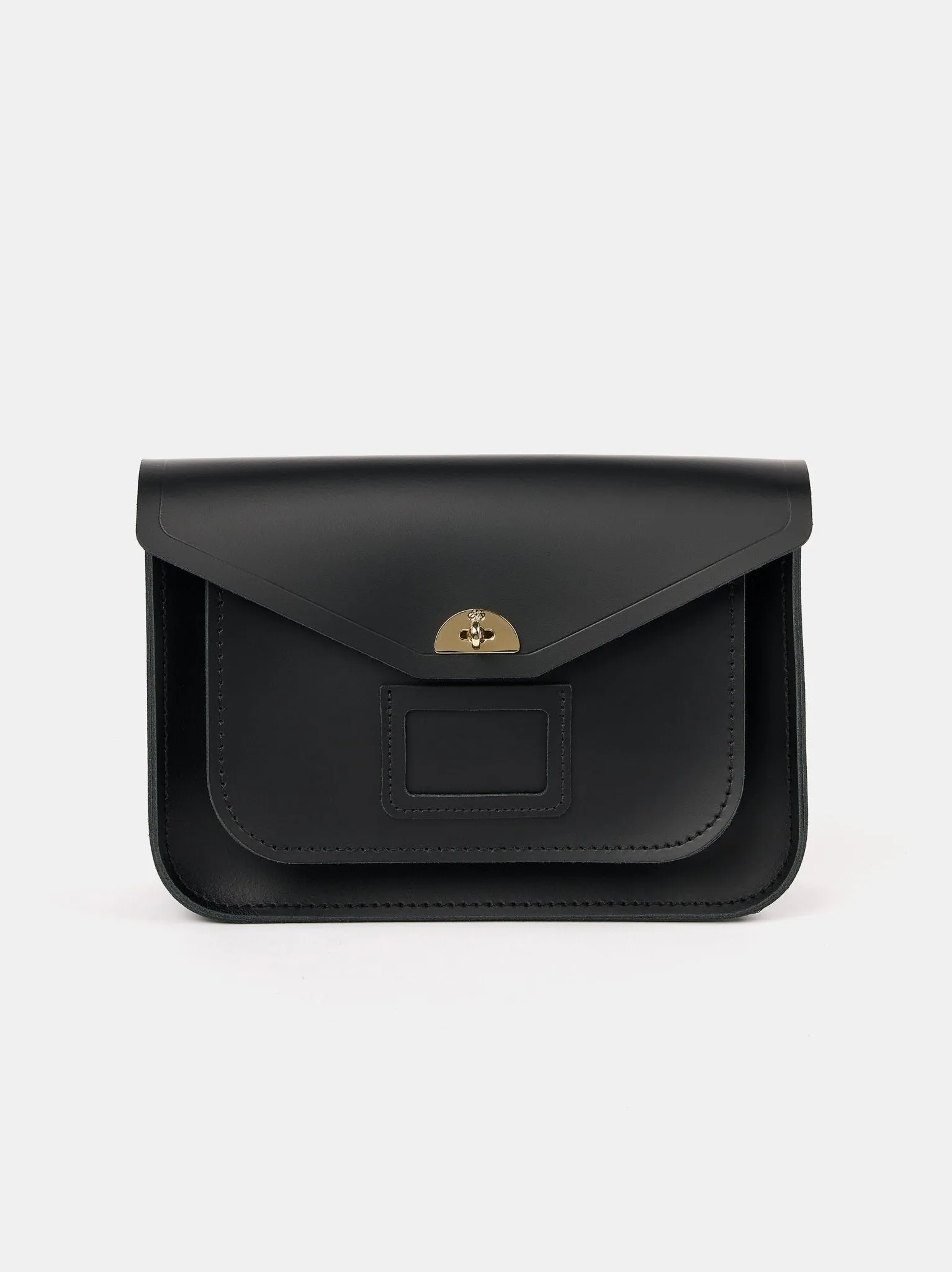The Twist Lock Satchel - Black