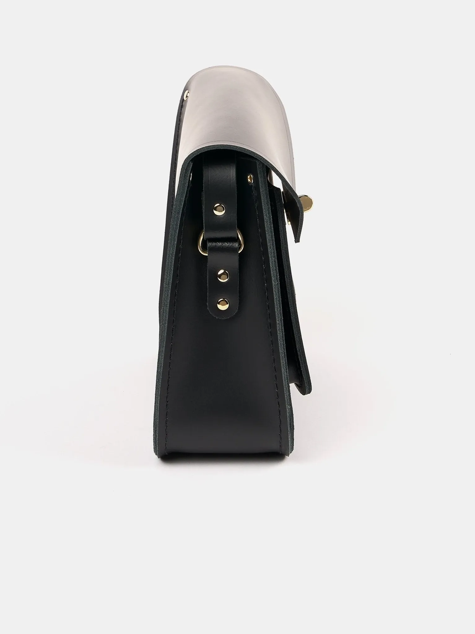 The Twist Lock Satchel - Black