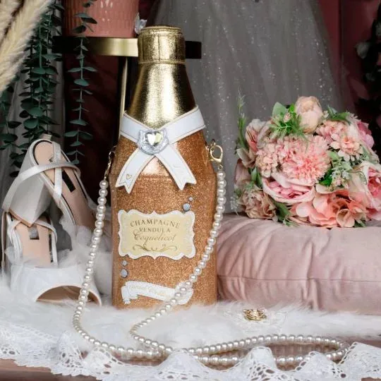 The Wedding Shop Champagne Bag by Vendula