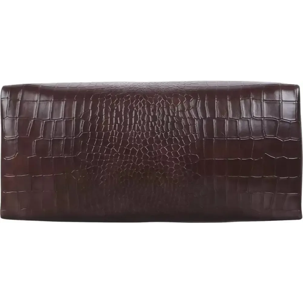 THIBAULT Gorgeous Leather Handbags for Women and Girls with a Gorgeous Tie | Chic Crossbody Bag | Roomy Top Handle Handbag | Gift for Women | (BROWN)