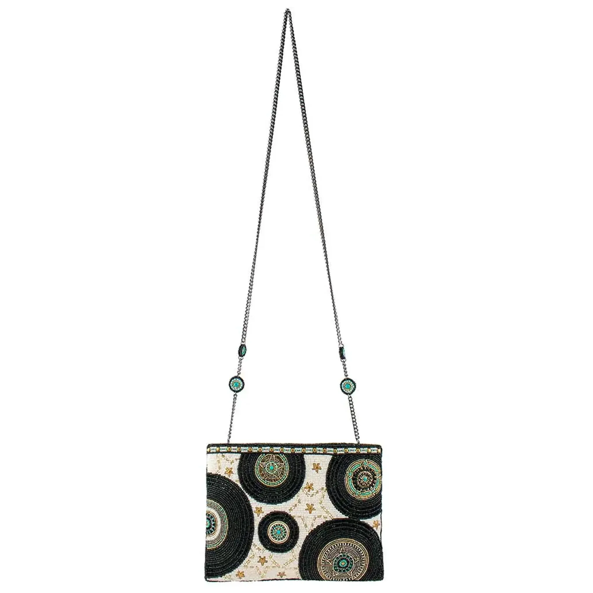 Turntables Crossbody Clutch