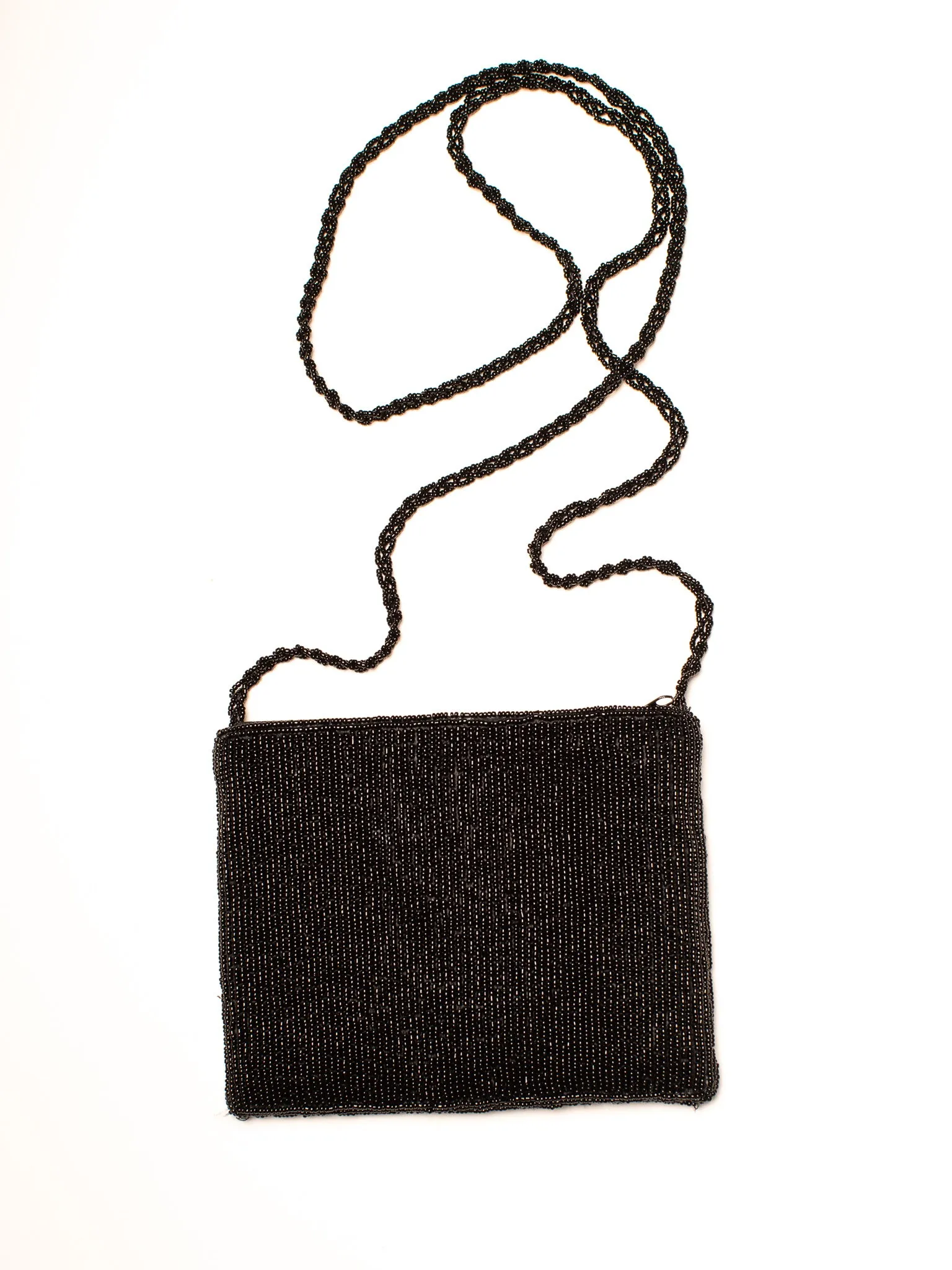 Vintage Beaded Kiss Purse