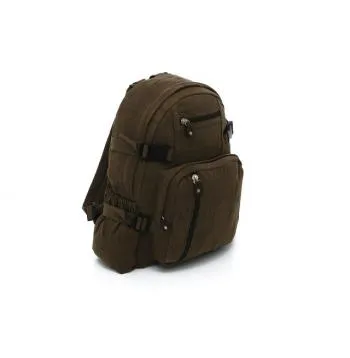 Vintage Style Canvas Compact Backpack