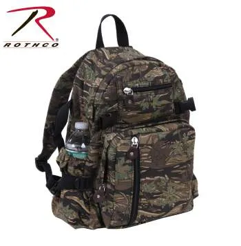 Vintage Style Canvas Compact Backpack
