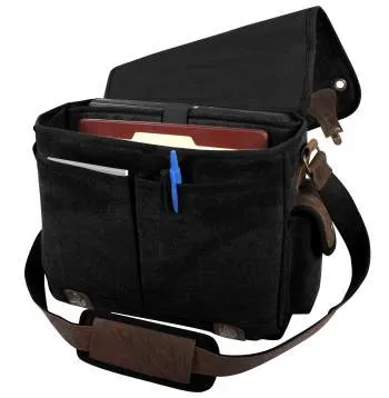 Vintage Style Canvas Compact Backpack