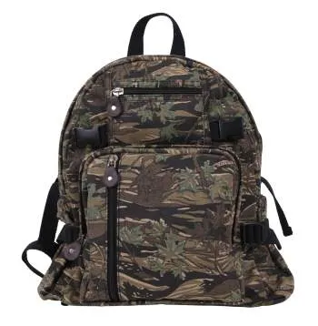 Vintage Style Canvas Compact Backpack