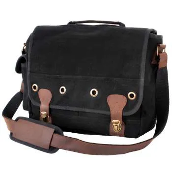 Vintage Style Canvas Compact Backpack