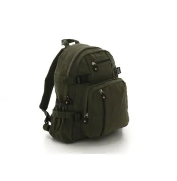 Vintage Style Canvas Compact Backpack