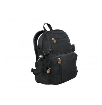 Vintage Style Canvas Compact Backpack