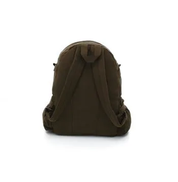 Vintage Style Canvas Compact Backpack
