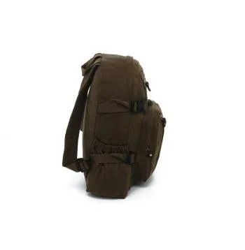 Vintage Style Canvas Compact Backpack
