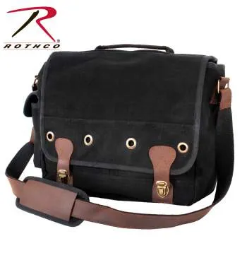 Vintage Style Canvas Compact Backpack