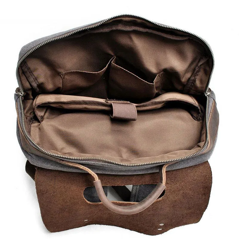 Waxed Canvas Backpack