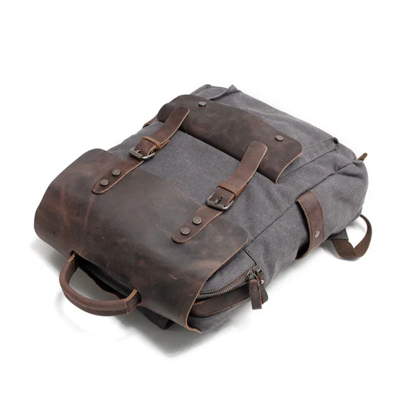 Waxed Canvas Backpack