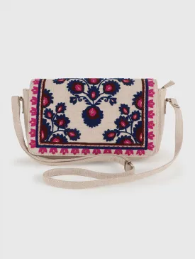 Yasmine Beige Sling Bag