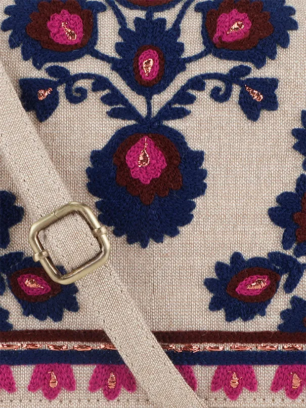 Yasmine Beige Sling Bag