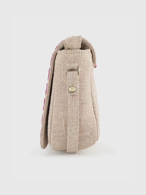 Yasmine Beige Sling Bag