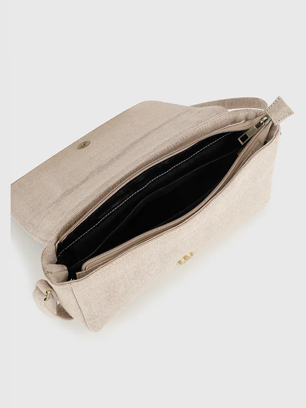Yasmine Beige Sling Bag