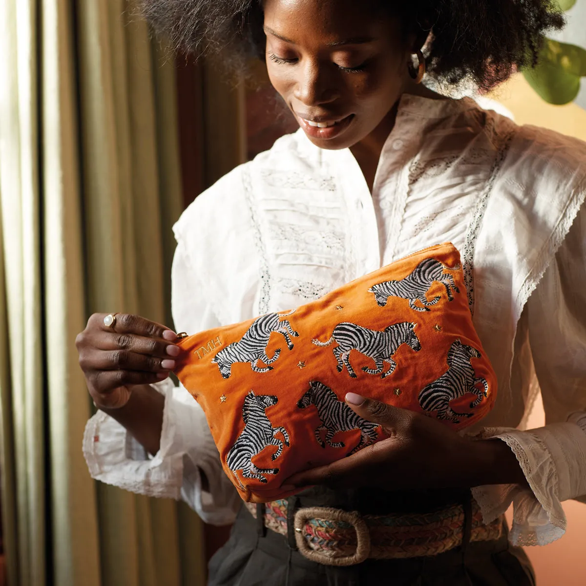 Zebra Everyday Pouch
